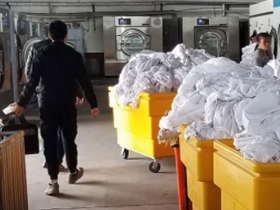 酒店毛巾洗涤剂---云杰洗涤中心